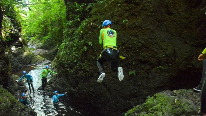 North Bali Canyoning Trip with Rappels, Slides and Hot Springs Stop (4/12)