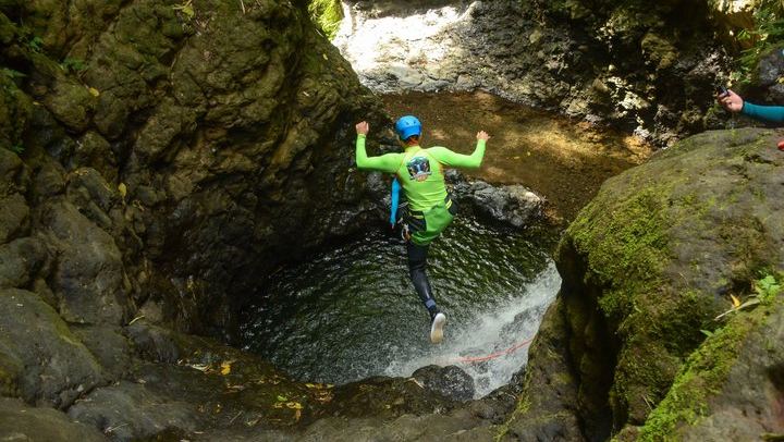 North Bali Canyoning Trip with Rappels, Slides and Hot Springs Stop (2/12)