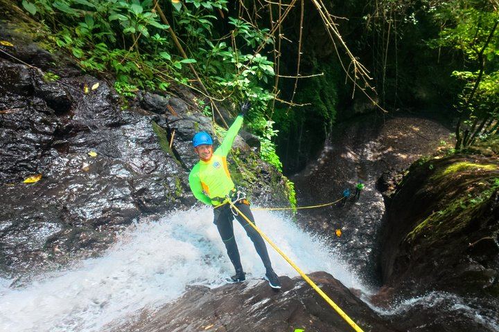 North Bali Canyoning Trip with Rappels, Slides and Hot Springs Stop (11/12)