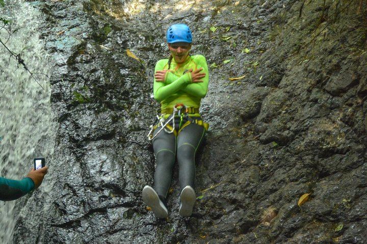 North Bali Canyoning Trip with Rappels, Slides and Hot Springs Stop (6/12)