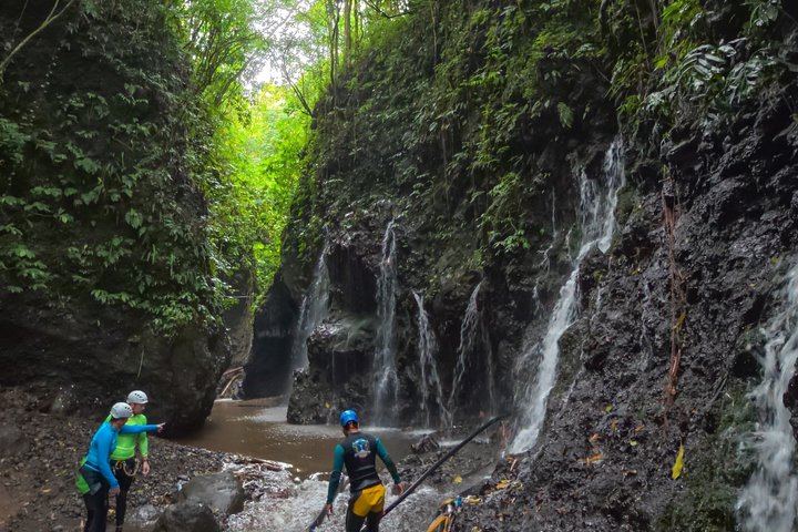 North Bali Canyoning Trip with Rappels, Slides and Hot Springs Stop (10/12)