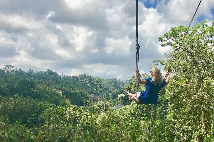 Private Ubud Tour: Tibumana Waterfall, Tegalalang Terraces, Swing and Ubud Palace (5/12)