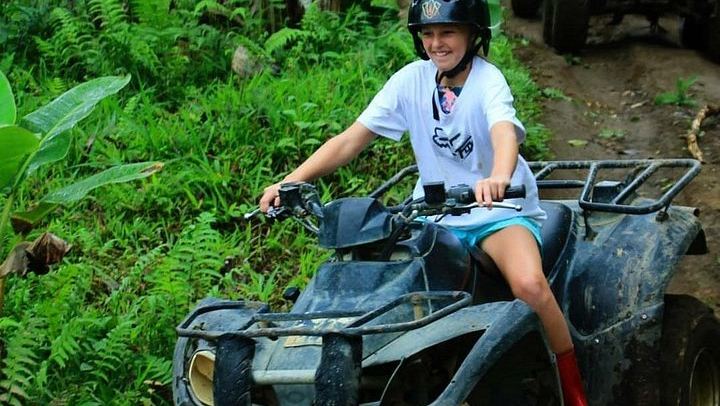 Bali Tarantula ATV Quad Ride in Bongkasa with Waterfall, Cave and Rice Fields (2/12)