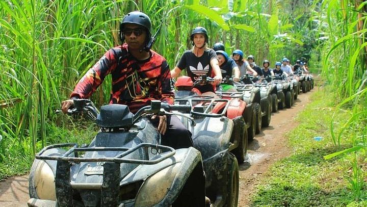 Bali Tarantula ATV Quad Ride in Bongkasa with Waterfall, Cave and Rice Fields (1/12)