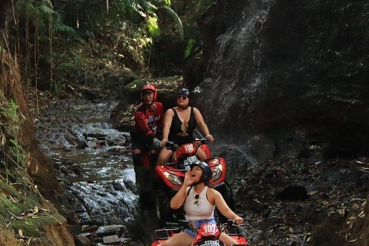 Bali Tarantula ATV Quad Ride in Bongkasa with Waterfall, Cave and Rice Fields (11/12)