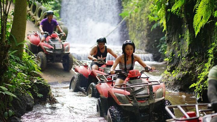 Bali Quad Bike Day with Gorilla Cave, Monkey Forest and Tegenungan Waterfall (2/12)