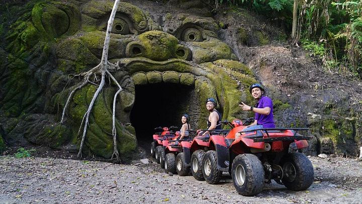 Bali Quad Bike Day with Gorilla Cave, Monkey Forest and Tegenungan Waterfall (1/12)