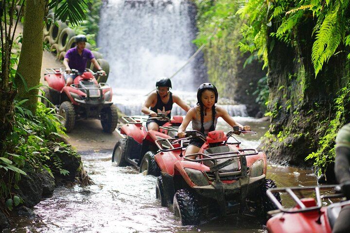 Bali Quad Bike Day with Gorilla Cave, Monkey Forest and Tegenungan Waterfall (2/12)