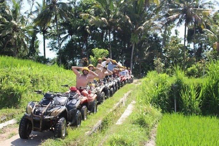 Bali Quad Bike Day with Gorilla Cave, Monkey Forest and Tegenungan Waterfall (8/12)