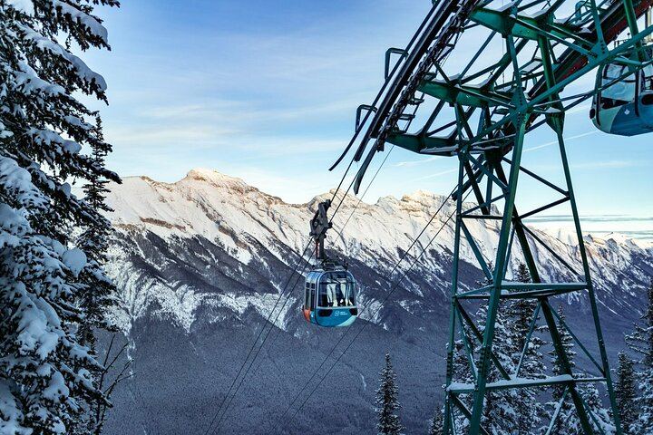 Banff Day Trip: Two Hours at Johnston Canyon Upper Falls, Bow Falls, Optional Gondola (1/7)