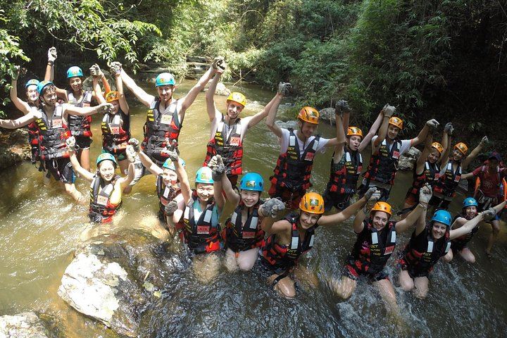 Dalat Canyoning Day Trip: Hotel Pickup, 25 m Abseil, 50 m Zipline and Washing Machine (3/12)