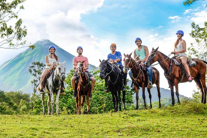 Horseback Ride to La Fortuna Waterfall with Hanging Bridge and Maleku Village Stop (1/5)