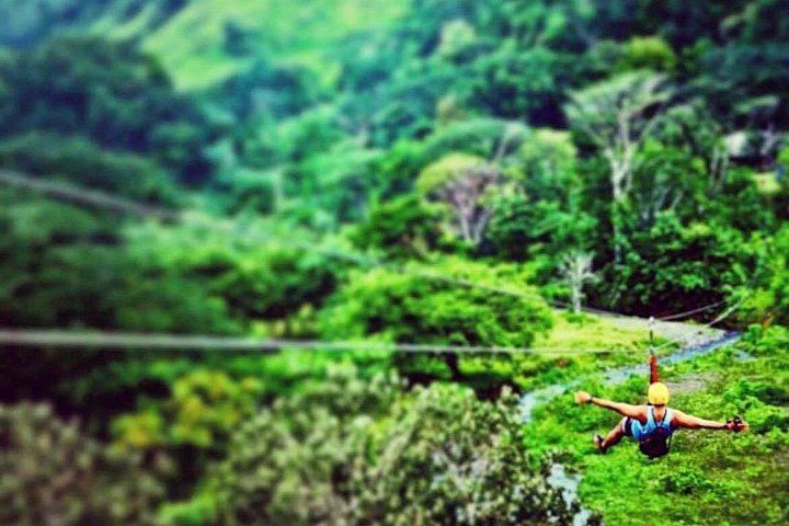Horseback, 180-Foot El Encanto Rappel and Zipline Day at Ocean Ranch Park, Jaco (10/12)