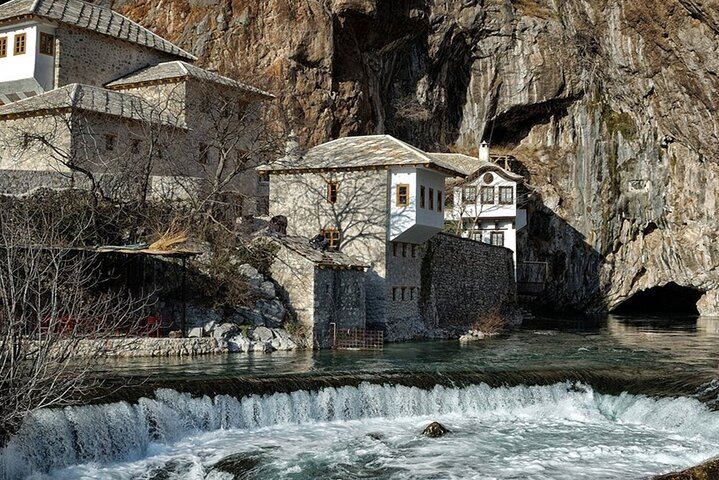 Discover Herzegovina from Mostar: Skywalk Views, Blagaj, Počitelj and Kravice (10/12)