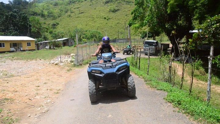 ATV Countryside Ride and Blue Hole Waterfalls Adventure in Ocho Rios, Fees Included (3/9)