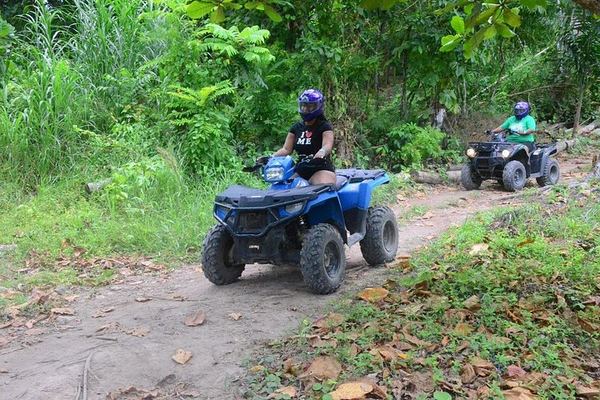 ATV Countryside Ride and Blue Hole Waterfalls Adventure in Ocho Rios, Fees Included