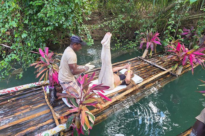 Blue Hole and Rio Nuevo Bamboo Rafting Excursion from Ocho Rios, 3 Hours (11/12)