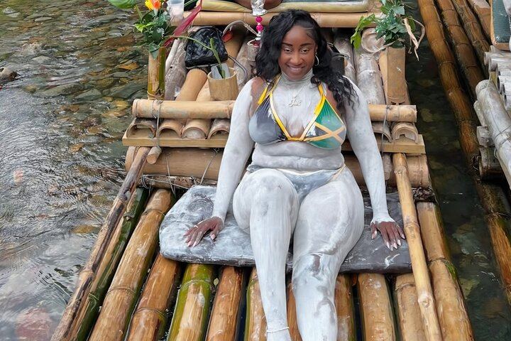 Blue Hole and Rio Nuevo Bamboo Rafting Excursion from Ocho Rios, 3 Hours (5/12)