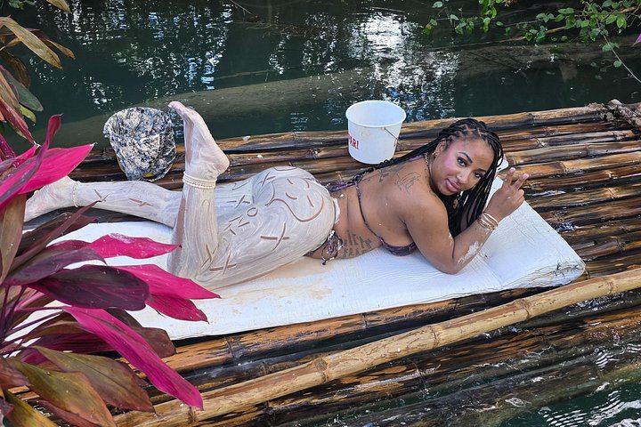 Blue Hole and Rio Nuevo Bamboo Rafting Excursion from Ocho Rios, 3 Hours (9/12)