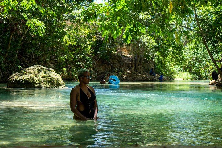 Ocho Rios Blue Hole, Reggae Hill Lunch with Cocktails and Dunn's River Falls Climb (5/11)