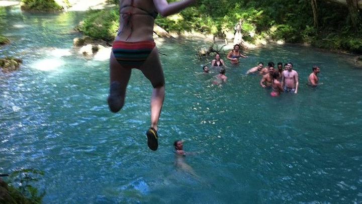 Blue Hole Waterfalls, White River Tubing and Fern Gully Drive from Ocho Rios (4/12)