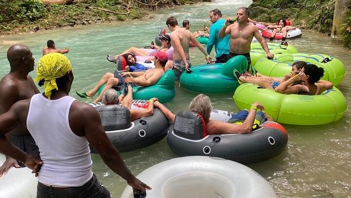 Blue Hole Waterfalls, White River Tubing and Fern Gully Drive from Ocho Rios (2/12)