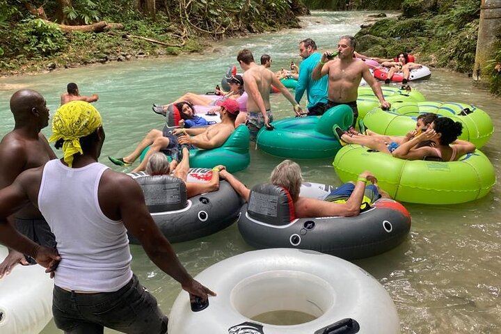 Blue Hole Waterfalls, White River Tubing and Fern Gully Drive from Ocho Rios (2/12)