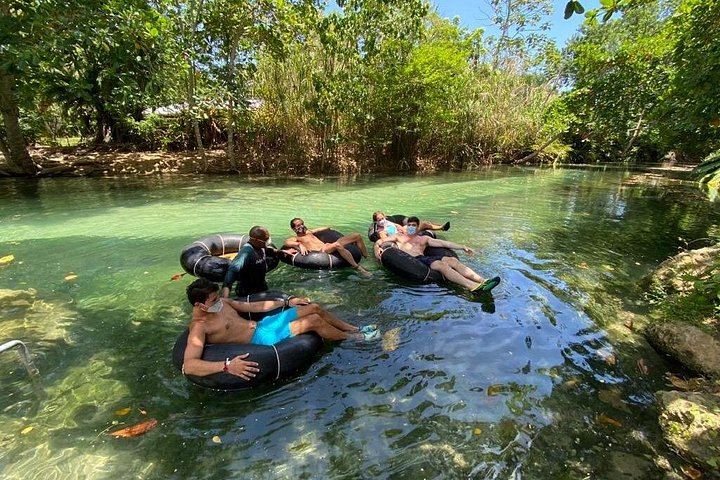 Blue Hole Waterfalls, White River Tubing and Fern Gully Drive from Ocho Rios (6/12)