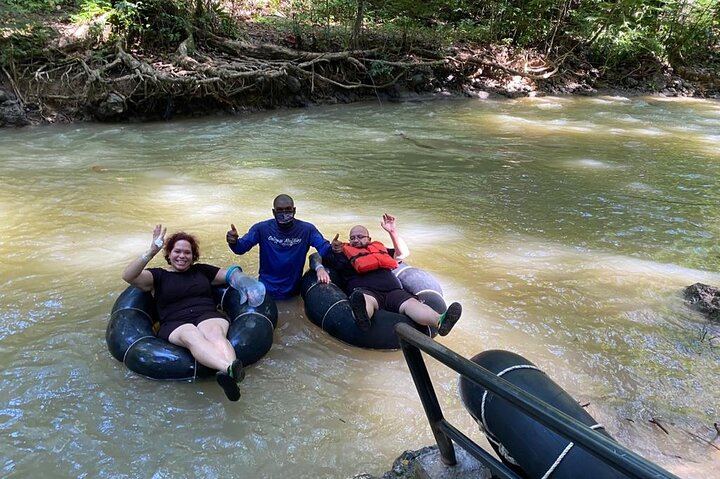 Blue Hole Waterfalls, White River Tubing and Fern Gully Drive from Ocho Rios (10/12)