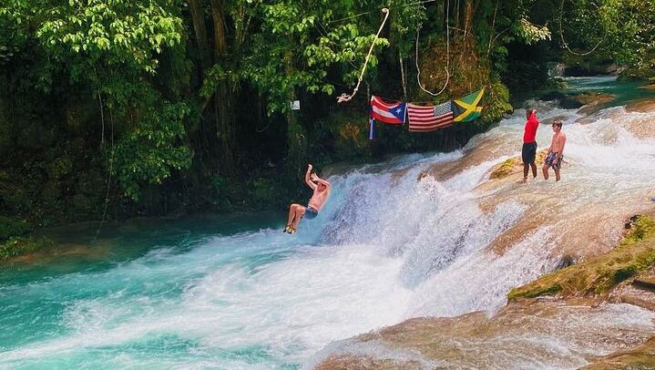 Blue Hole Rope Swing and Sightseeing Tour from Falmouth Cruise Port and Hotels (3/12)