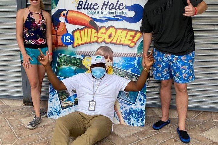Blue Hole Rope Swing and Sightseeing Tour from Falmouth Cruise Port and Hotels (11/12)