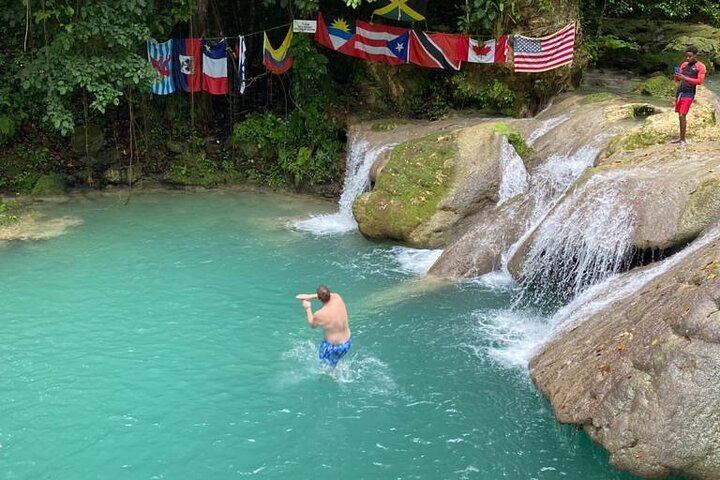 Blue Hole Rope Swing and Sightseeing Tour from Falmouth Cruise Port and Hotels (8/12)