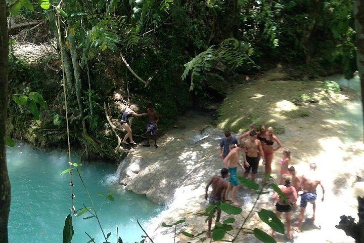 Blue Hole, Fern Gully and Green Grotto Caves Tour from Montego Bay and Falmouth (1/6)