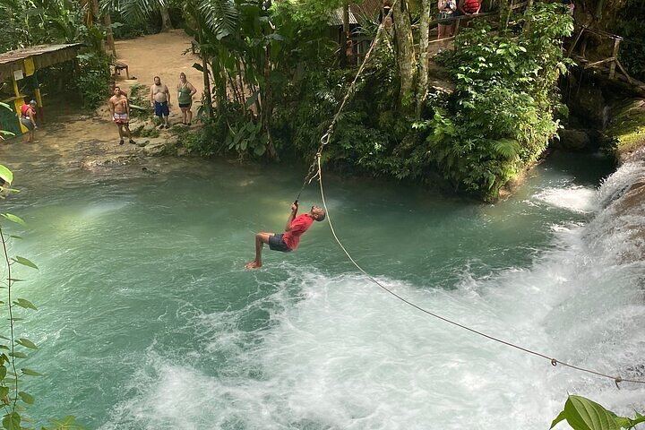 Blue Hole, Fern Gully and Green Grotto Caves Tour from Montego Bay and Falmouth (4/6)