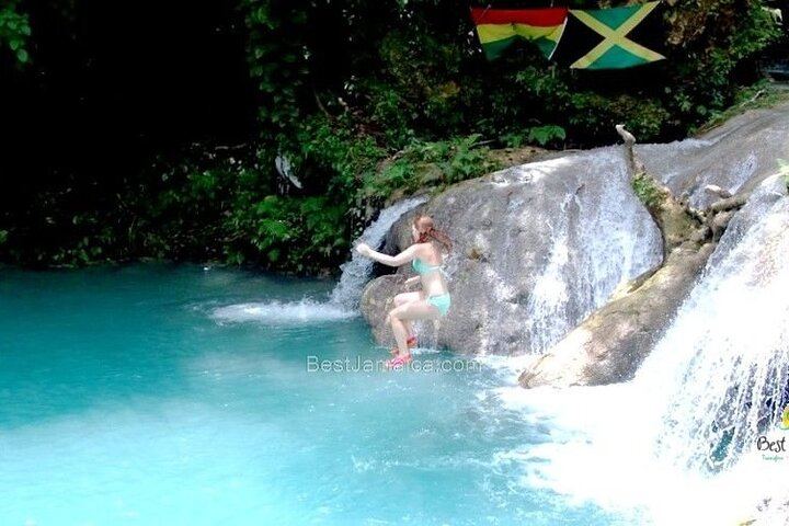 Private Blue Hole Secret Falls Excursion by Best Jamaica Tours, Dunns River Alternative (3/4)