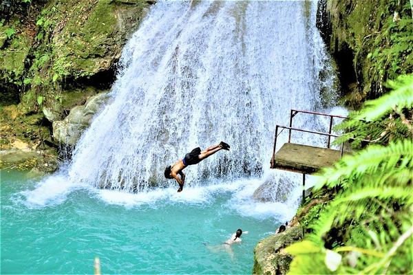 Blue Hole, Secret Falls and Dunn's River Falls Full-Day Tour from Montego Bay Hotels