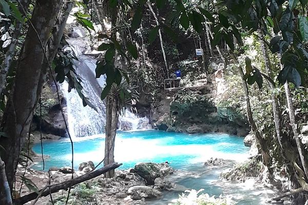 Blue Hole Hike, Cave and Rope Swing Tour from Ocho Rios by Dr Fun Fun Tours