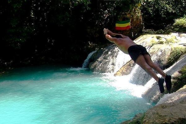 Private Blue Hole Secret Falls Excursion by Best Jamaica Tours, Dunns River Alternative