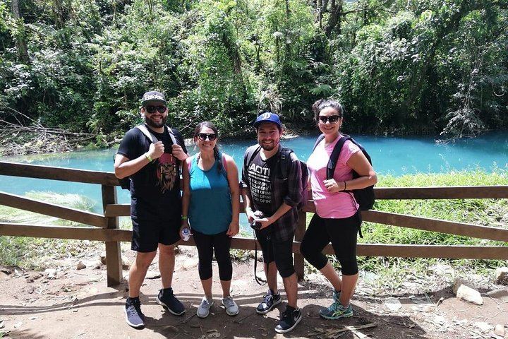 Rio Celeste Hike to Los Teñideros, Waterfall and River Swim at Don Alexis Farm (1/12)