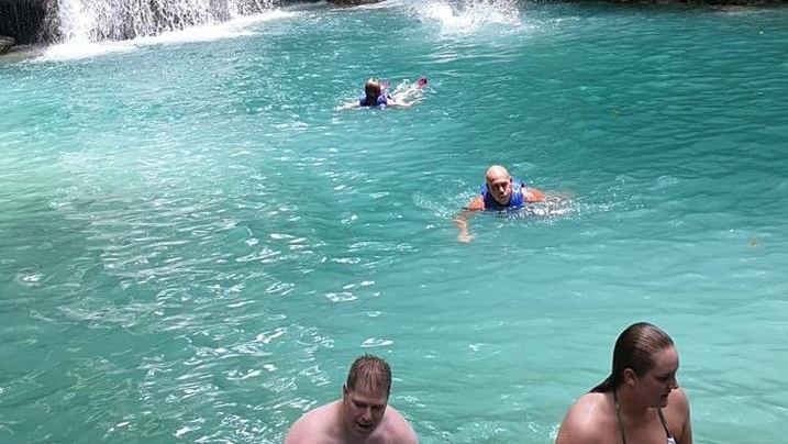 Private Montego Bay Day Trip to Blue Hole and Dunn's River Falls with Bauxite Plant Views (2/12)