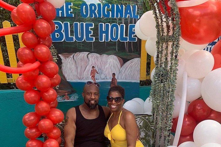 Private Montego Bay Day Trip to Blue Hole and Dunn's River Falls with Bauxite Plant Views (12/12)