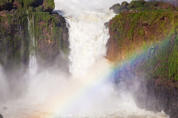 Both Sides of Iguazu Falls