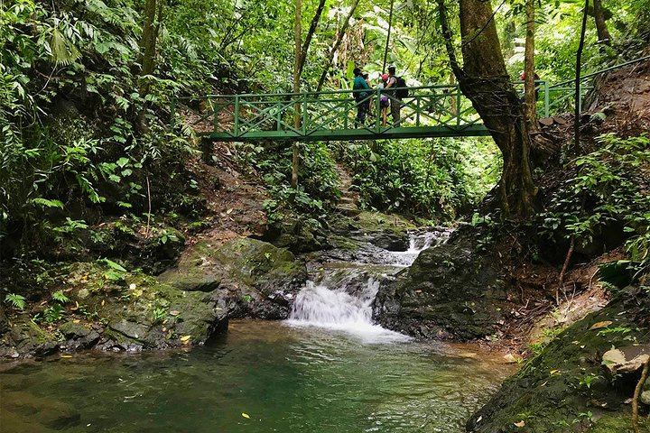 Hacienda Ebano Double Waterfall Hike by 4x4 Safari Truck, Jade Waterfall Swim and Lunch (4/11)