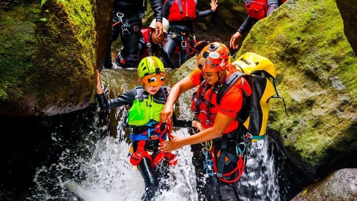 Extreme Dominica Half-Day Canyoning: Rainforest Gorge, Falls and Pools (1/9)