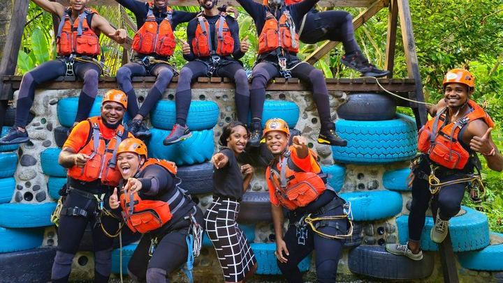 Extreme Dominica Half-Day Canyoning: Rainforest Gorge, Falls and Pools (4/9)