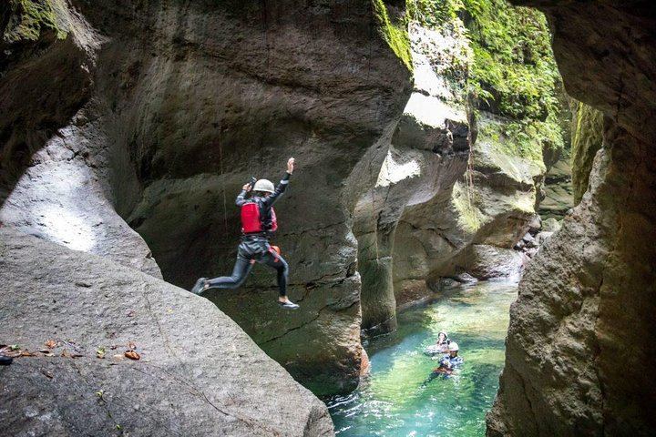 Extreme Dominica Half-Day Canyoning: Rainforest Gorge, Falls and Pools (3/9)