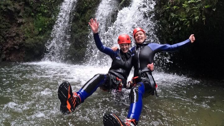 Hidden Waterfalls Canyoning in Ribeira dos Caldeirões, Small Groups, Sao Miguel (1/8)