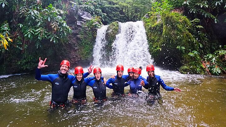 Hidden Waterfalls Canyoning in Ribeira dos Caldeirões, Small Groups, Sao Miguel (3/8)