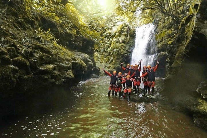 Ribeira da Salga Canyoning from Moagem Café Car Park, Sao Miguel, Azores (7/12)