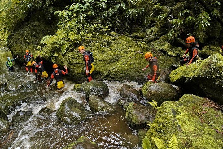 Ribeira da Salga Canyoning from Moagem Café Car Park, Sao Miguel, Azores (2/12)